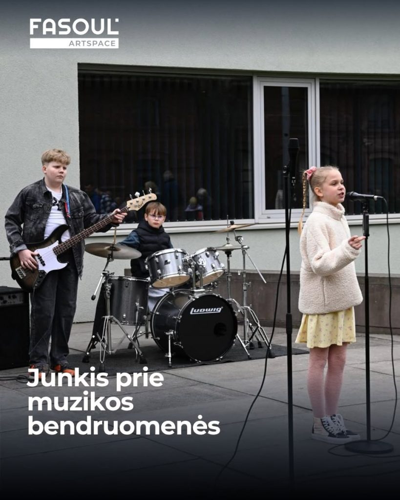 Tavęs laukia muzikinis gyvenimas 👌 Fasoul studijoje gali ne tik mokytis, bet ir koncertuoti 😎