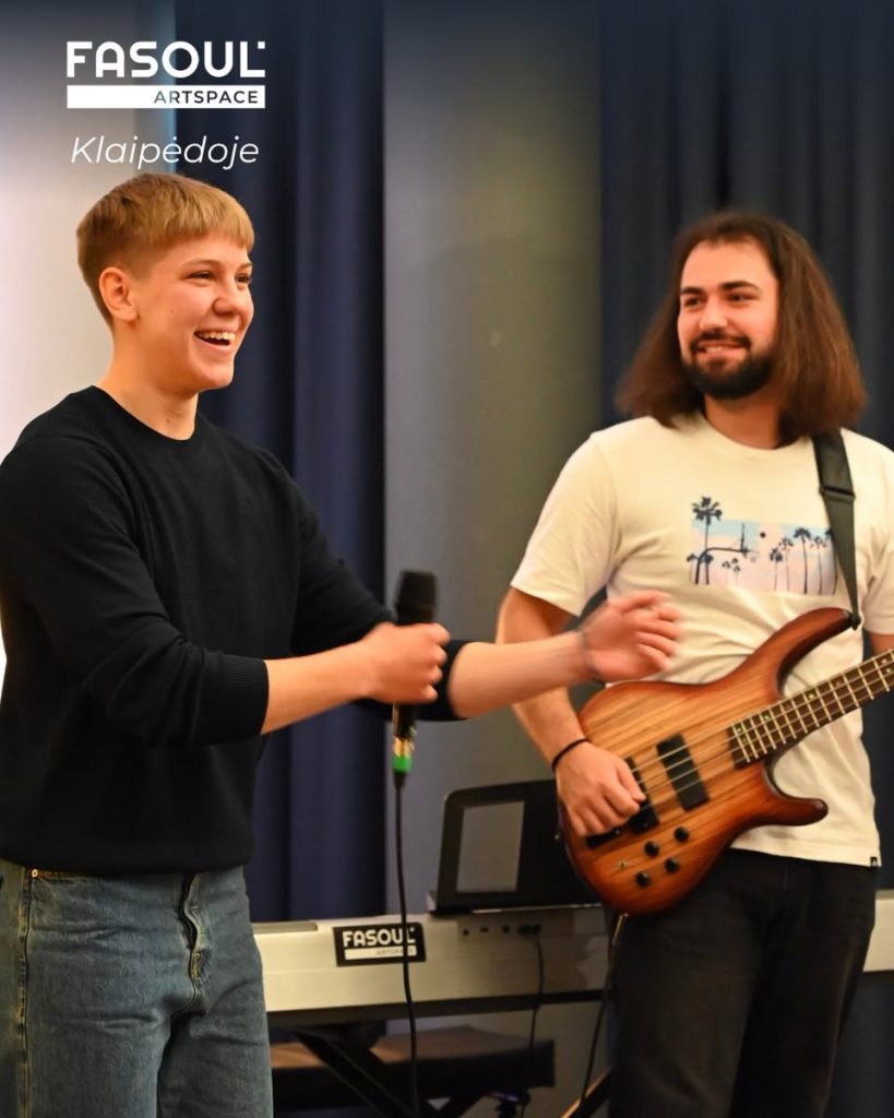 🎶 Muzikuoti smagiau, kai turi su kuo tuo pasidalinti 🤘